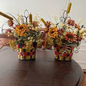 Decorative wall hangings from southern living at home. Selling the pair.